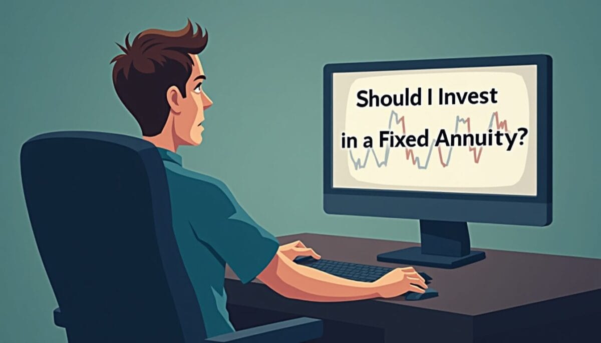 Guy on his computer.