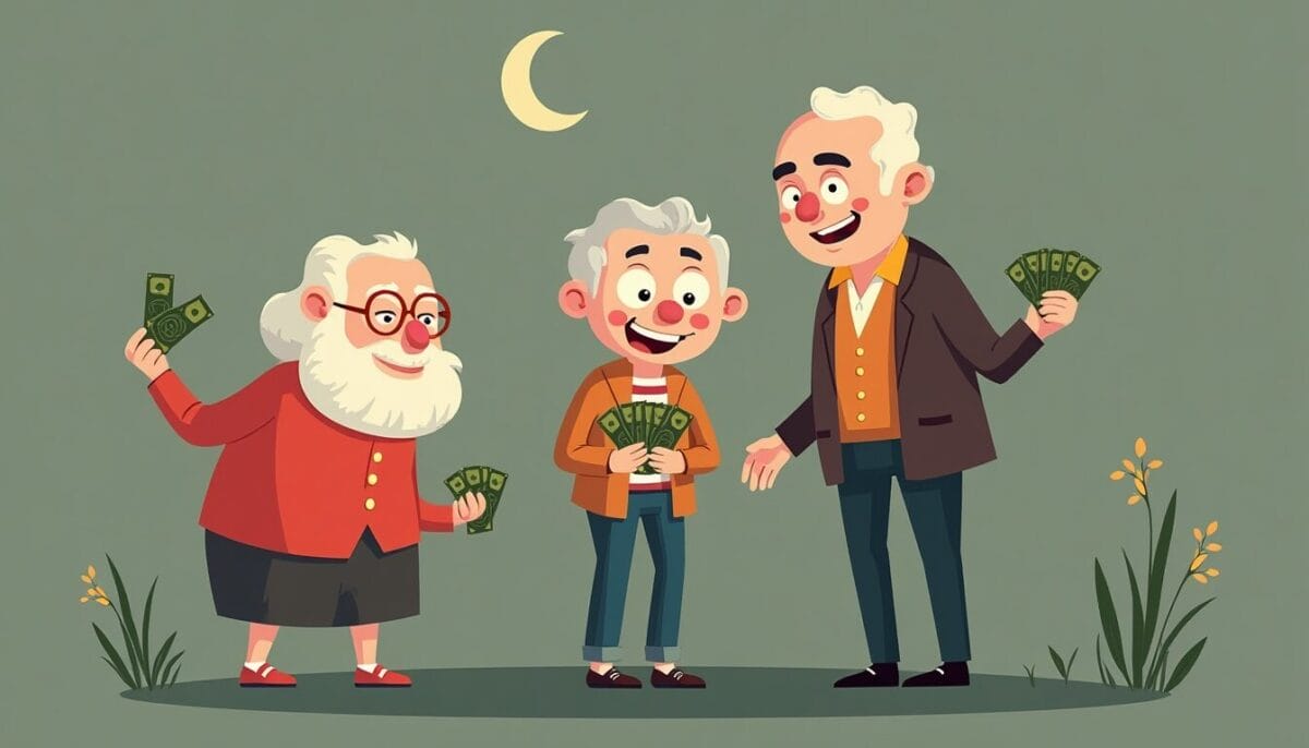 Old people with money.
